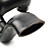  Oil-rubbed Bronze Wall Mount Waterfall Rain + Handheld Shower Faucet