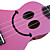  Smile - (Pink) Contrachapado Ukulele Soprano Basswood con Gig Bag y Selecciones