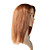  Full Lace Hand-tied 16 Inch Silky Straight 100% Indian Remy Hair Wig