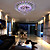  5 - Light Crystal Semi Flush Mount with Remote Control (G4 Bulb Base)