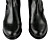  Leather Low Heel Over The Knee Boots With Zipper / Bowknot Party / Evening Shoes