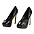  Leather Stiletto Heel Poop Toe Party / Evening Shoes (More Colors)
