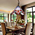  Tiffany Pendant Light with Butterfly Pattern
