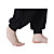  Japannes Cotton Long Sleeve Sports Yoga Suit (White Pleated Tops+Black Pants)