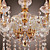  VINCENNES - Lustre Cristal com 6 Lâmpadas