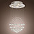  K9 Crystal Chandelier with 4 Lights in Globe Shape