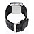  Unisex Silicone Style Sports Red LED Wrist Watch (Black)