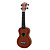  Matata - (UK10BR) Plywood Basswood Soprano Ukulele with Bag/Picks(Brown)