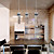  Artistic Pendant Light with 3 Lights - Cylinder Shade