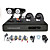  Anko - High Definition  4CH H. 264 CCTV DVR Kit with 2 Outdoor & 2 Indoor Camera (CMOS 500 TVLine)