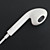  Stereo In-Ear Earphone with Remote Control and Microphone for iPhone 5, iPad Mini (120cm-Length)