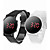  Coppia di orologi LED (rosso), sportivi - Bianco e Nero