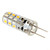  G4 2W 160-180LM 3000-3500K Warm White Light Resin LED Corn Bulb (12V)