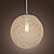  Globe Shaped 1-Light Pendant Light (Dia 9.8)