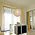  Globe Shaped 1-Light Pendant Light (Dia 9.8)