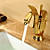  Bionics Design Centerset Bathroom Sink Faucet (Ti-PVD Finish)