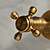  Antique inspired Kitchen Faucet - Wall Mount (Antique Brass Finish)