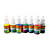  4 Guns Komplett empaistic Tattoo Machine Sett med LCD Power Supply