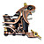 Cast Iron Tattoo Machine Gun for Shader