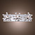  K9 Crystal Flush Mount with 3 lights in Square