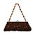  Unique Satin with Sequins Evening Handbag/Top Handle Bag(More Colors)