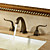  Antique Brass Finish Widespread Bathroom Sink Faucet