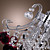  60W E27 Lampadario Vino rosso in funzione Crystal Ball