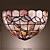  Lámpara de pared Tiffany Floral - ARGENTAN