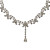  High Quality Czech Rhinestones With Alloy Plated Wedding Jewelry Set,Including Necklace And Earrings