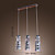  MARIGNANE - Lustre Cristal com 3 Lâmpadas