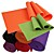  eco-friendly tpe forte spessore resistente allo scivolamento yoga pilates mat (6mm)