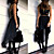  hoog laag vrouwen chiffon sweep rok