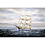  Printed Art Landscape Clipper Ship by Jack Wemp