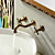  Antique Inspired Bathroom Sink Faucet (Polished Brass Finish)