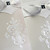  Vintage White Flor-de-lis Wedding Invitation With Insert (Set of 50)