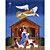  Printed Art Fantasy Primitive Nativity by Sheila Lee