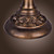  Tiffany-stil blå juvel bordlampe (0923-t53)