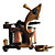  2 kit main de Damas pistolet de tatouage avec le pouvoir conduit