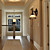  Tiffany Wall Light with 1 Light in Warm Light