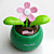  Solar Powered Flip Flap Flower Plant