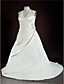  RHEA - Abito da Sposa in Raso (Taglia Forte)