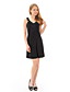  catene mentali decorato camisole Scollo V raccolte vestito / abiti delle donne (FF-1801be010-0736)