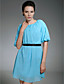 Chiffon Sheath/Column Jewel Short/Mini Evening Dress