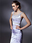  Satin Trumpet/ Mermaid Scoop Sweep/ Brush Train Evening Dress inspired by Natalie Imbruglia at Cannes Film Festival