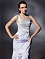  Satin Trumpet/ Mermaid Scoop Sweep/ Brush Train Evening Dress inspired by Natalie Imbruglia at Cannes Film Festival
