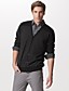  Stripe Button closure Men's  Cashmere Sweaters