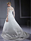  Longsleeves Organza Spitze Braut Jacke / Hochzeit wrap
