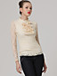  Spitze Rollkragen Langarm T-Shirt / T-Shirts (FF-B-0736803)