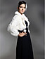  lange ermer faux fur spesiell anledning / bryllup jakke / sjal