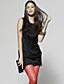  TS Cotton / Gathered Sleeveless Round Neckline Dress / Women's Dresses
